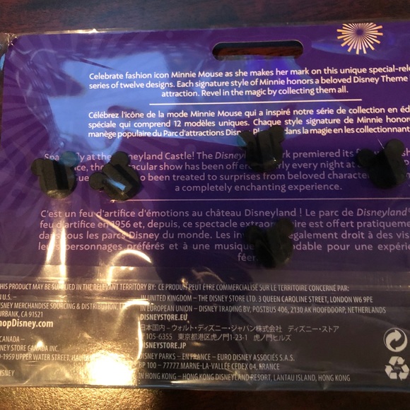 Minnie Mouse The Main Attraction Pin Set Nighttime - Picture 3 of 4